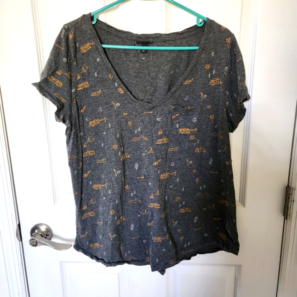Torrid Tee t-shirt RV Camping Outdoors shirt Sz 0X plus size XL XXL 12 14